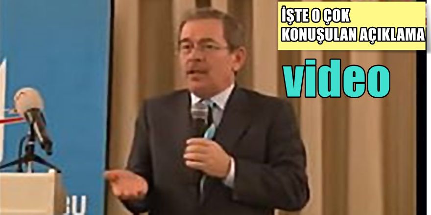 Abdüllatif Şener'in ' Hırsız Genel Başkan ' görüntüleri ortaya çıktı