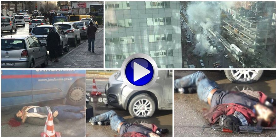 İZMİR'DE BOMBALI ARAÇ DEHŞETİ ;2 ŞEHİT