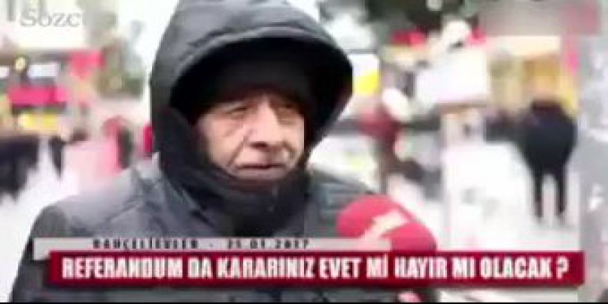 AKP'Lİ AMCA HAYIR VİDEOSU TWITTERİ SALLADI