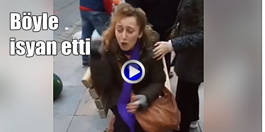 KADIKÖY'DE POLİSİN DÖVDÜĞÜ KADININ GÖRÜNTÜLERİ