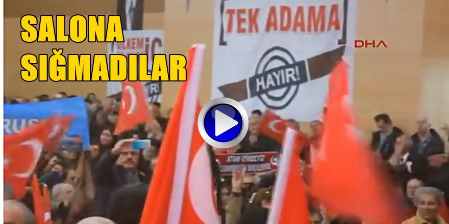VİDEO;DEVLET BAHÇELİ MUHALİFLERİ VE ÜLKÜCÜLER ANKARA'DA TOPLANDI