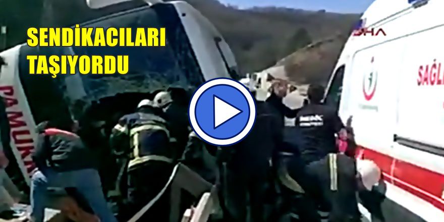 BURSA'DA FECİ KAZA 7 ÖLÜ 35 YARALI