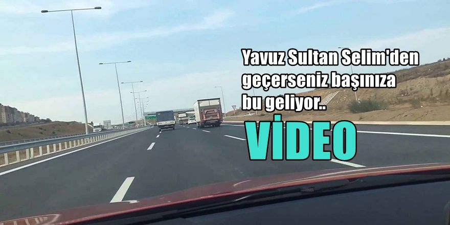3. Köprü'de OGS soygunu görüntüleri