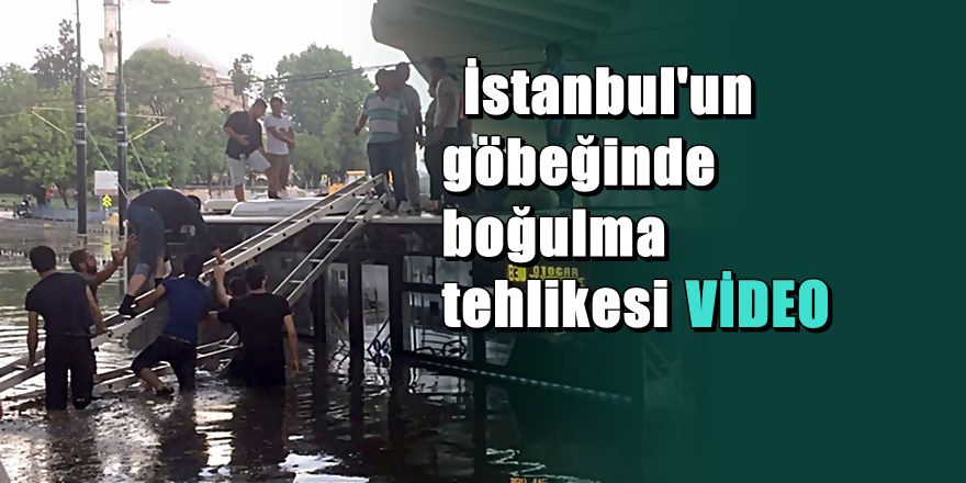 İstanbul'da otobüste can pazarı