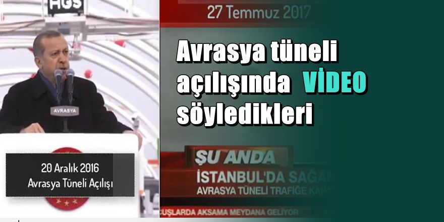 Erdoğan'ın Twitter'i sallayan " İstanbul'da yağmur, Fırtına " konuşması