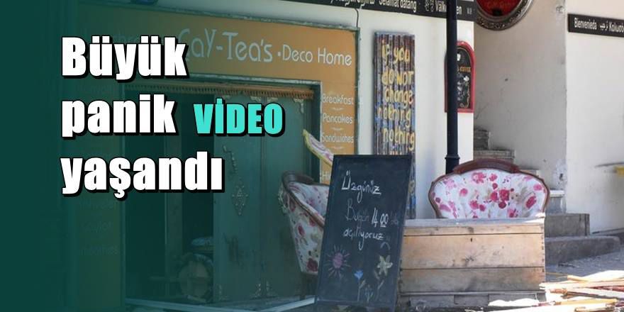 Antalya kaleiçi'nde patlama