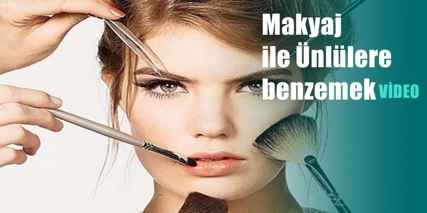 Böyle makyaj tekniği görmediniz