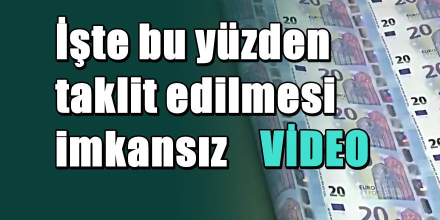 Kağıt Paranın nasıl basıldığını görmek ister misiniz ?