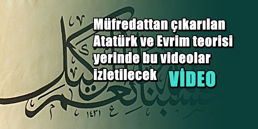 Okullarda öğrencilere izletilecek din konulu videolar ortaya çıktı