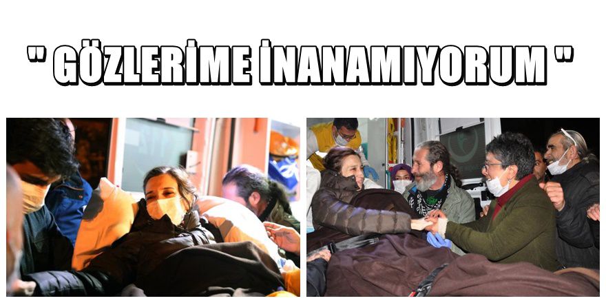 Tahliye edilen Nuriye Gülmen'in ilk sözleri bu oldu