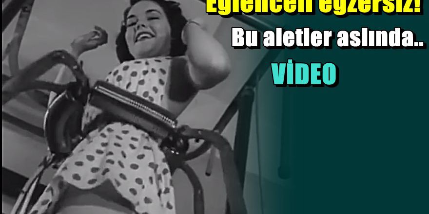 70 yıl önce kadınlar nasıl zayıflıyordu