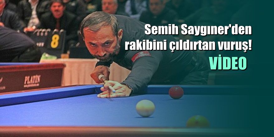 Semih Saygıner'den Ağızları Açık Bırakan İnanılmaz Hareket