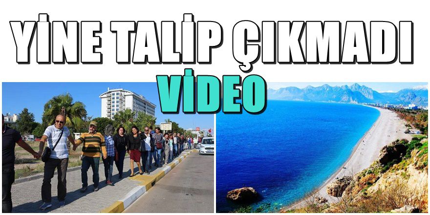 Antalya Boğaçayı Projesinde büyük fiyasko