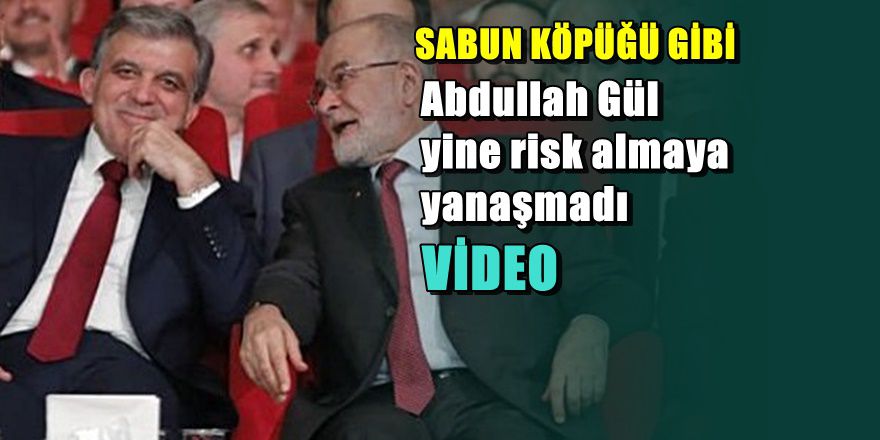 Abdullah Gül adaylığında flaş gelişme