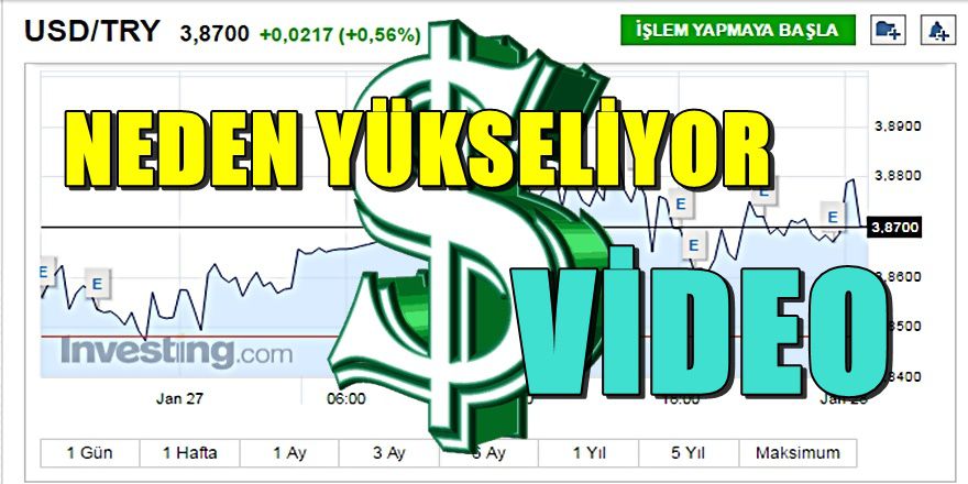 EKONOMİDE SON DURUM;Dolar 'da tarihi rekor