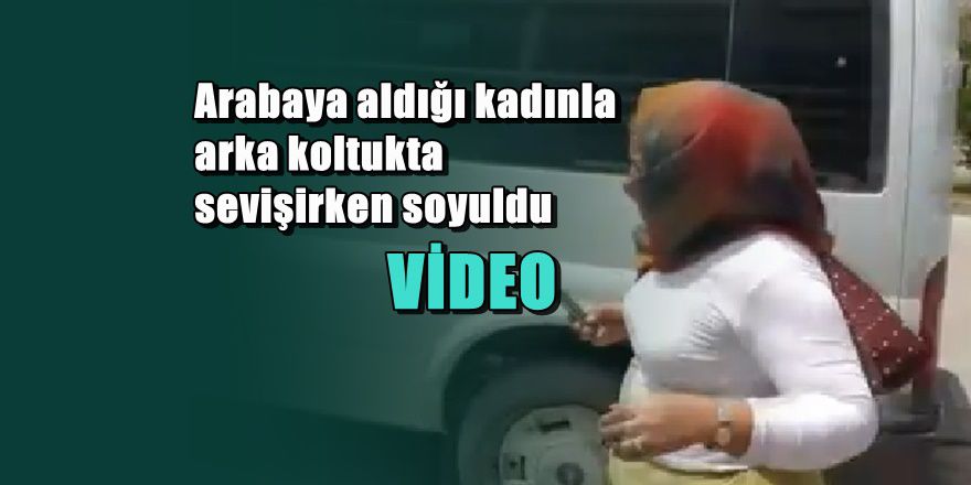 Samsun'da arabada fuhuş soygunu