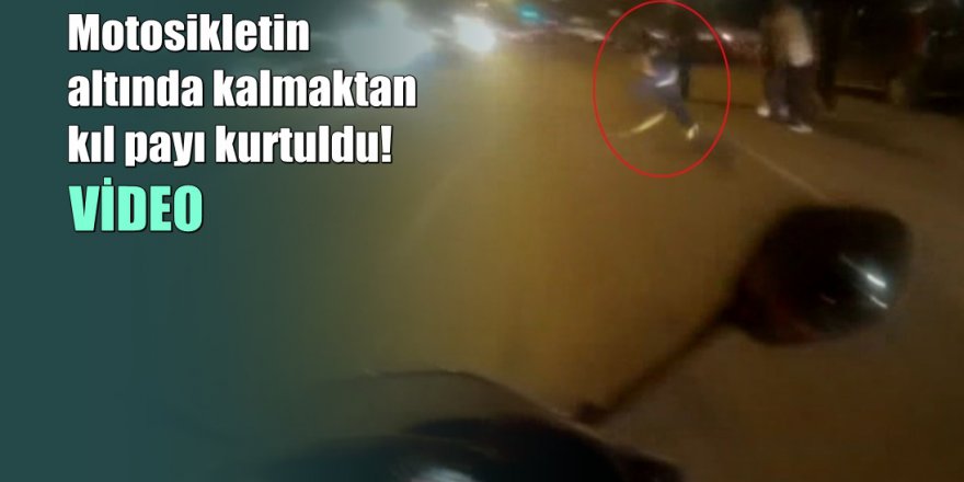 İstanbul’da yürekleri ağıza getiren kaza kamerada
