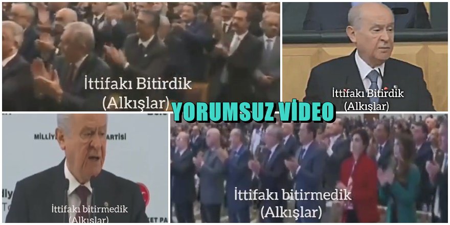 Aynı kişiler ayakta alkışamış