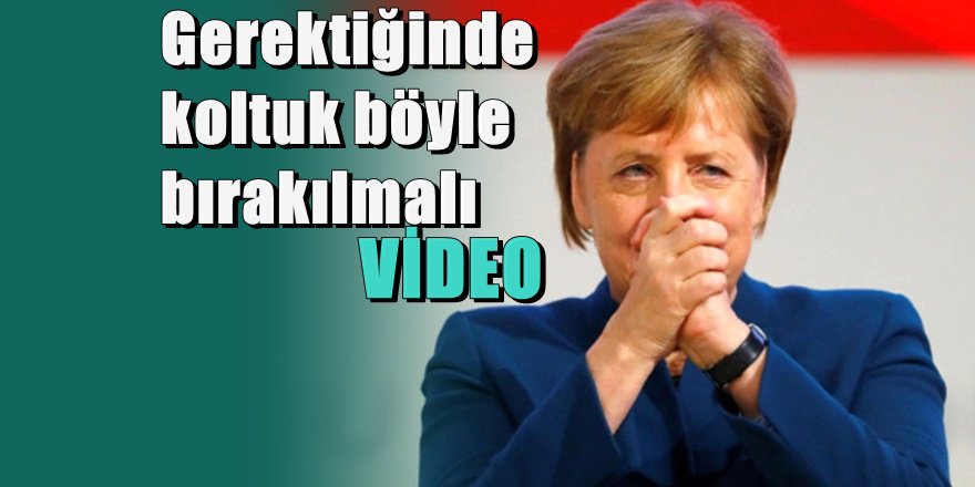 Merkel 18 yıllık başkanlığına gözyaşları ile veda etti