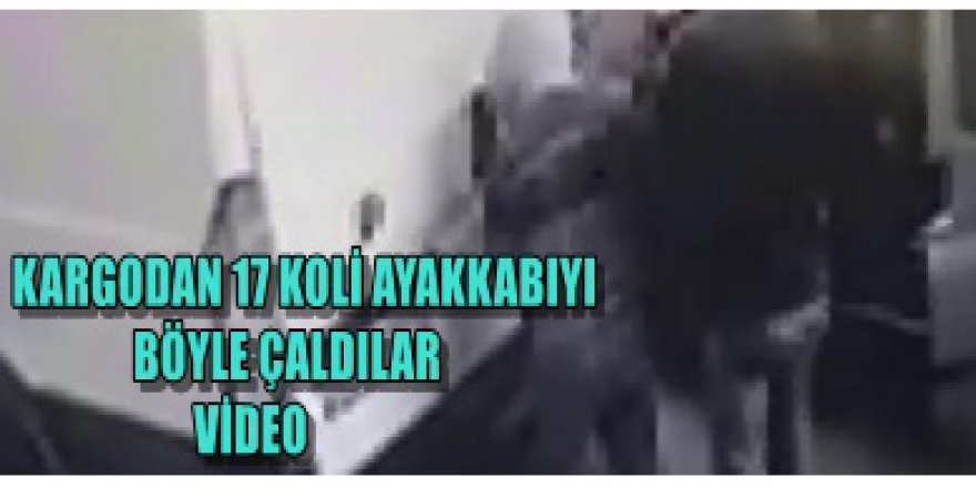 Sevkiyat sırasın da koli nasıl çalınır