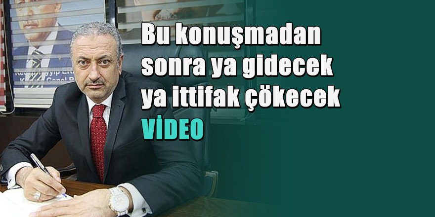 AKP'li Başkandan MHP'de deprem yaratacak sözler