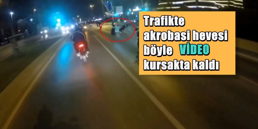 Ana Yolda Tek Teker Gösterisi Böyle Bitti