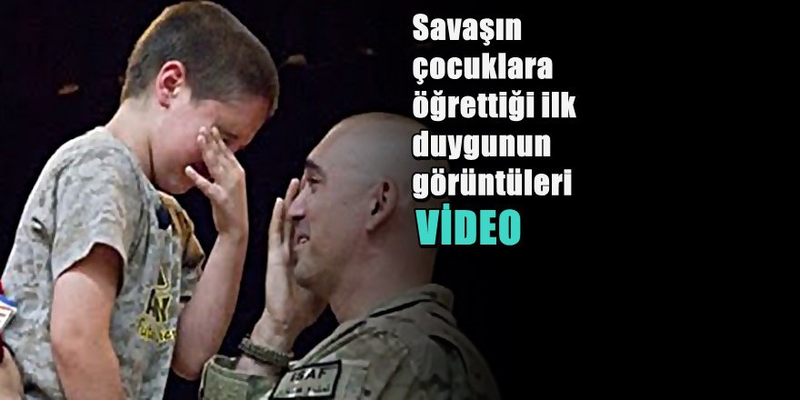 Eve Dönen Askerlerin Çocukları İle İlk Karşılaşma Anları