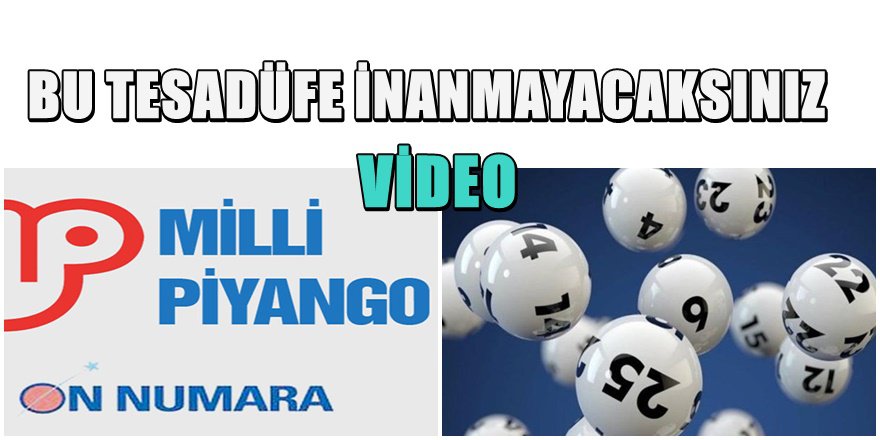 Milli Piyangonun 10 Numara Çekilinde İnanılmaz Tesadüf