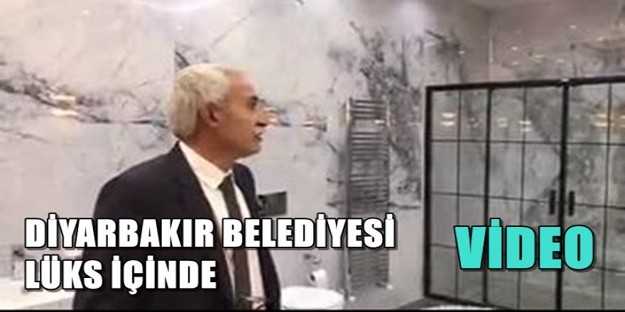 Diyarbakır Belediyesinin Kayyum başkanının odası Dudak Uçuklattı